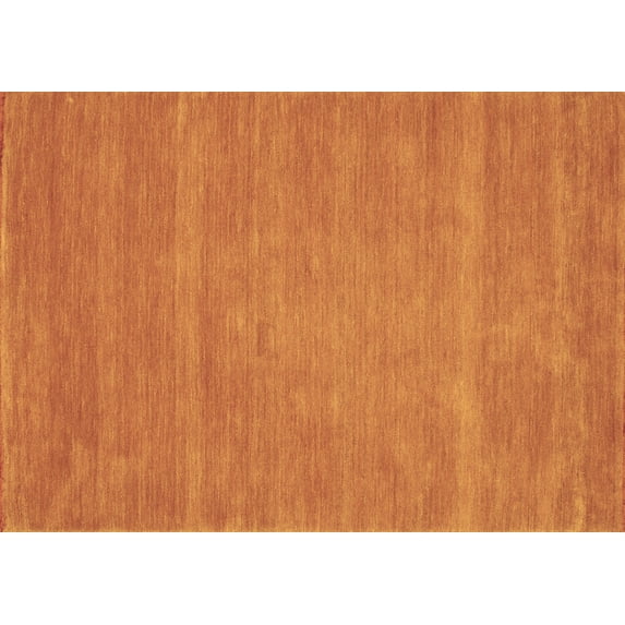 Ahgly Company Indoor Rectangle Abstract Brown Contemporary Area Rugs, 7' x 10'