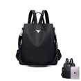 thumbnail image 2 of Women's backpack anti-theft bag, red, 2 of 5