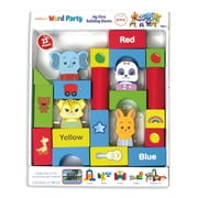 Word Party - My First Building Block Wood Set