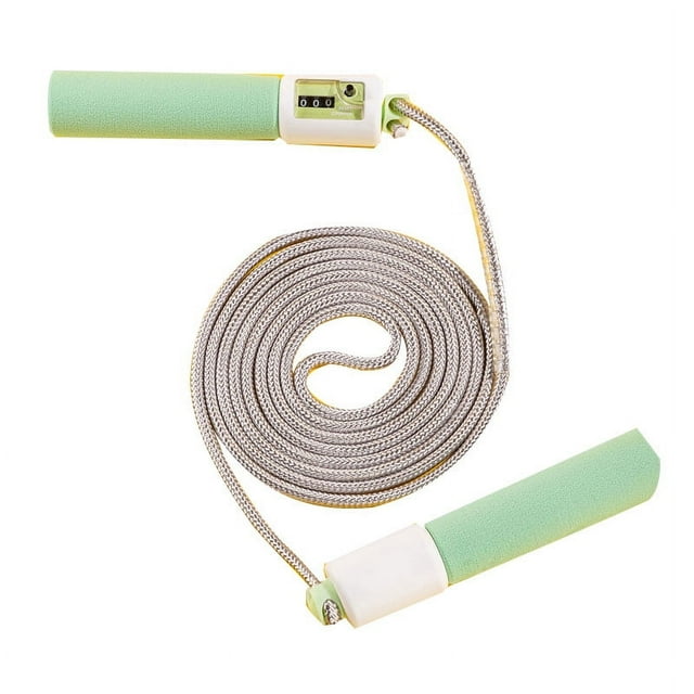 Cuerda Para Saltar Para Contar, Versátil Y Ajustable, Cuerda Para Saltar Para Contar De Algodón Y PVC, Segura Con De Espuma Para Niños Y Adultos Para Fitness