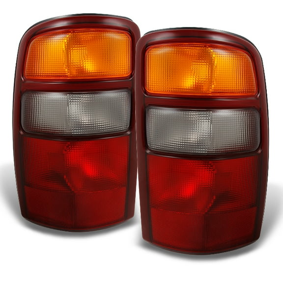 AKKON - For Chevy Suburban Tahoe GMC Yukon Lift Gate Body Red Clear Rear Tail Light Brake Lamps Replacement