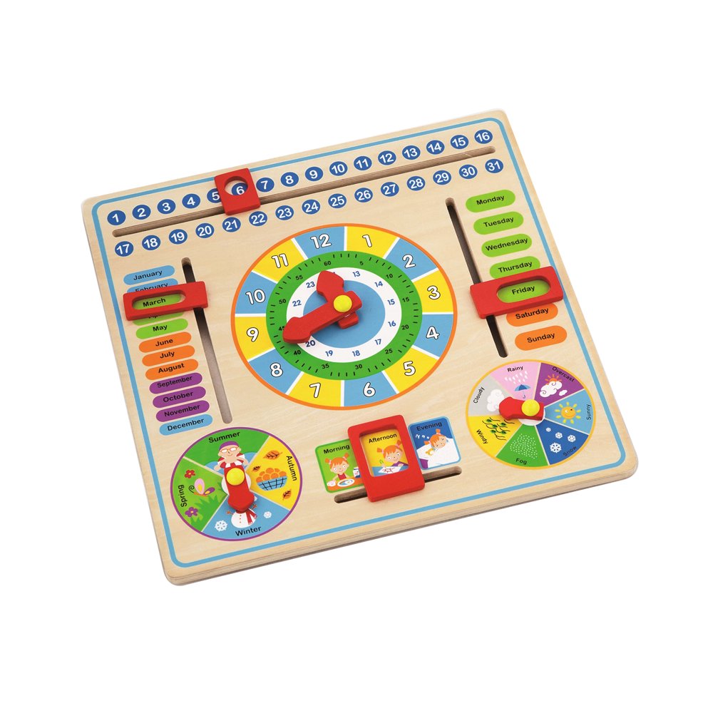 Time Telling Game Teach Time Clock Educational Toy for Kids Walmart