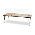 thumbnail image 5 of See-Thru Table Divider Shields - 6 Station - 58.5" x 29.5" x 16", 5 of 7
