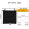 thumbnail image 2 of Retractable Window Sunshade with Suction Cups - 40x60cm PVC Privacy Screen for Car, Home, Kitchen, Office, UV Protection & Heat Insulation, 2 of 4
