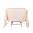 thumbnail image 4 of Balsa Circle 70 x 70 in Blush Premium Polyester Square Tablecloth Party Events Reception Decorations Supplies, 4 of 8