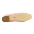 thumbnail image 4 of Sam Edelman Meg Cali Rose Blush Nude Leather Squared Toe Classic Ballet Flats (Cali Rose, 8), 4 of 6