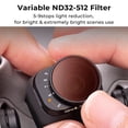thumbnail image 3 of Filtro ND K&F Concept Mini 3 Pro Variable ND32-512 para DJI, 3 of 6