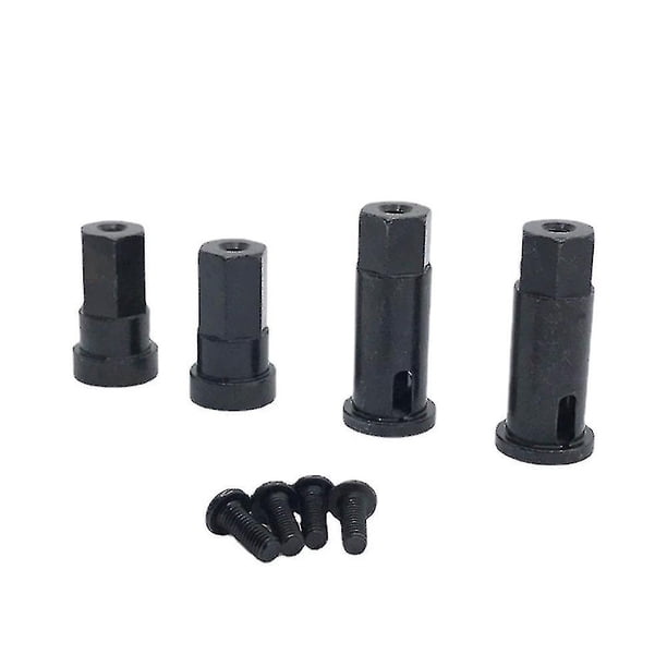 Combinador de adaptador de unidad de cubo hexagonal de rueda de Metal, 4 Uds., para juguetes Hb
