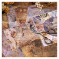 thumbnail image 2 of Scrapbook Paper 15pcs Oil Paper Background Decoration Stationery Supplies Magazine Label Scrapbooking Material, 2 of 12
