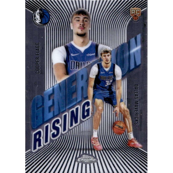 NBA 2025-26 Topps Chrome Basketball Generation Rising Cooper Flagg GR-1 [Rookie]