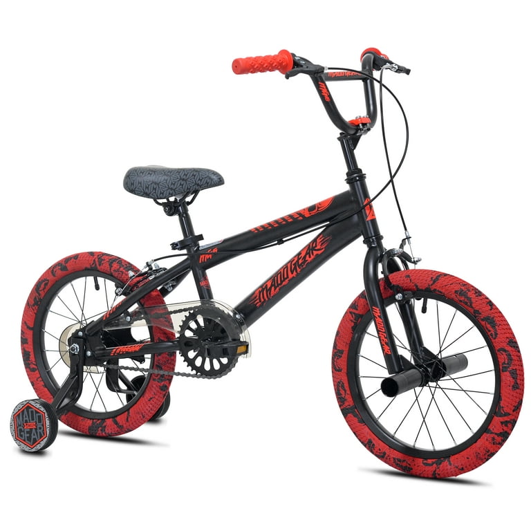 16 Boys MaddGear Black Red Walmart