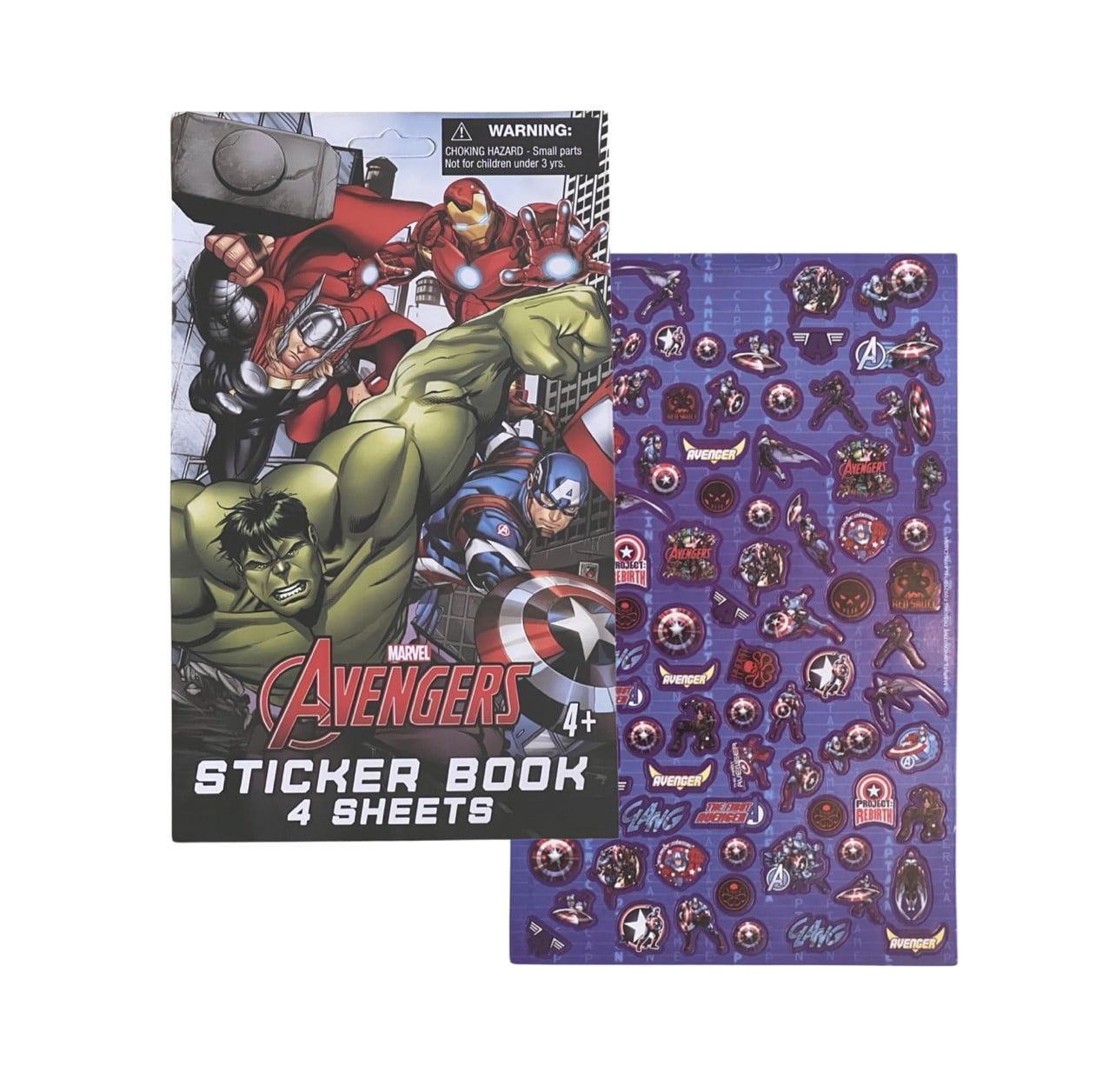 Marvel Avengers Sticker Book with Over 295 Stickers