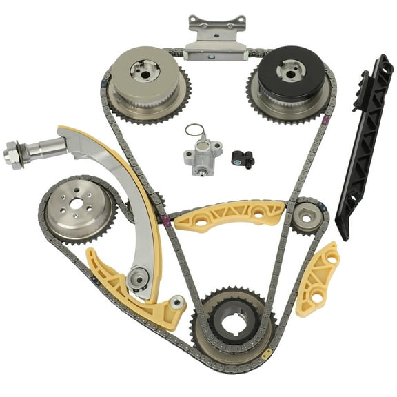 cciyu 12621505 2578516 Engine Timing Chain Kit For Chevrolet 2006-2012 For GMC 2010 For Pontiac 2006-2010 For Saturn 2006-2009