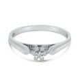 thumbnail image 6 of 10K White Gold Diamond Cluster Ring, 6 of 6