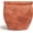 Terracotta, variant on 12" Dia Fiberstone Planter - Modern Indoor/Outdoor Flower Pot, Beige Container with Grainy Matte Texture & -in Drainage Hole | Decorative Pot for Patio, Porch, Garden