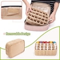 thumbnail image 3 of Bolsa de transporte para esmaltes de uñas Yarwo, 27 x 18 x 9 cm, con capacidad para 24 botellas, 3 of 8
