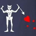 thumbnail image 3 of CafePress - Blackbeard Jolly Roger Long Sleeve Dark T Shirt - Long Sleeve Dark T-Shirt, 3 of 4