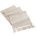 thumbnail image 1 of Farmhouse Table Runner, Vintage Rustic Table Runner, Cotton Braided Coffee Table Runner, Beige Woven Table Runner, 1 of 7