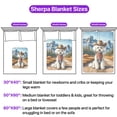 thumbnail image 5 of Welcome Fall Western Cowboy Bichon Frise Enjoys Majestic Autumn Cozy Sherpa Blanket Bichons Dog Lovers Gifts Idea Warm Soft Throw Blanket - 01007, 5 of 5