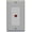 Gray, variant on RiteAV - 1 RCA Red for Subwoofer Audio Port Wall Plate Screwless Decorative - White