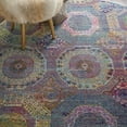 thumbnail image 6 of Nourison Global Vintage Bohemian Multicolor 6' x ROUND Area Rug, (6' Round), 6 of 8