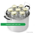 thumbnail image 5 of Prep•N•Cook by 21.5Qt Induction Stainless Steel Water Bath Canner Silver 21.5 Quarts, 5 of 6