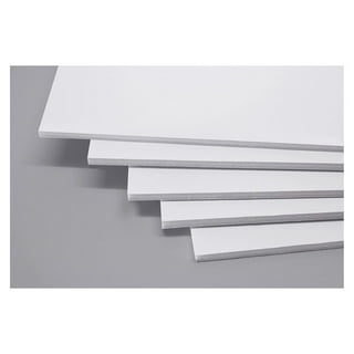 24 x 24 x 1/2 inch White Foam Board 8 pieces-2424WFC-1/2