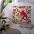 thumbnail image 3 of Caroline's Treasures BB1097-RS-YW-PW1414 Fish Sword Fish Shabby Yellow Roses Pillow 14 x 14 Multicolor, 3 of 4