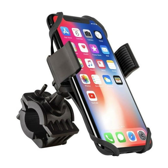 Handlebar Bicycle Mount for TCL 50 XL 5G/XE 5G/LE - Silicone Holder Bike Non-Slip Strap Shockproof