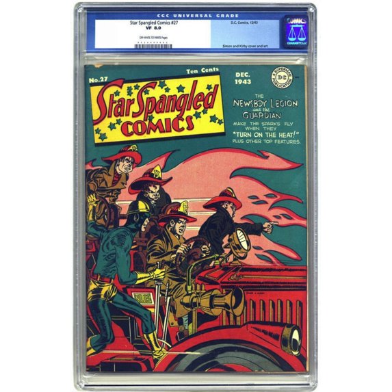 Star Spangled Comics #27 - CGC 8 Comic Book