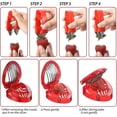 thumbnail image 3 of Juego de cortadores de fresas de 2 piezas, removedor de tallos de descascaradora de fresas, 3 of 5