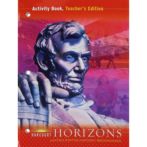 Pre-Owned Harcourt Horizons: Activity Book Teachers Edition Grade 5 United States History: Beginning