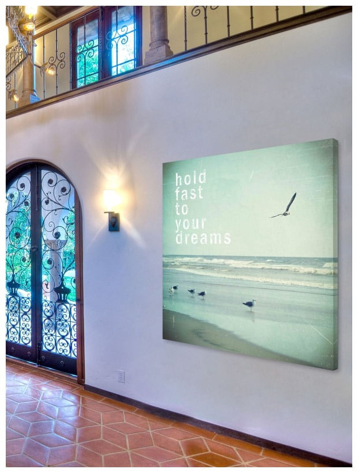 Marmont Hill "Hold Fast to Your Dreams" Sylvia Cook Painting Print on Canvas