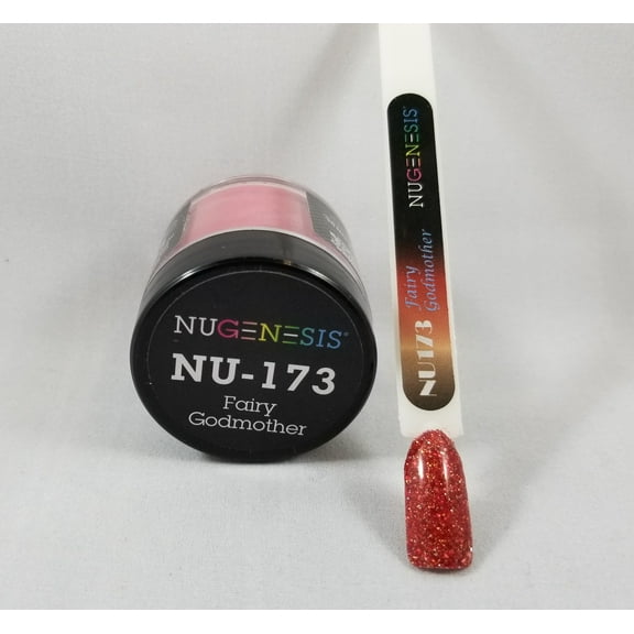 NUGENESIS Nail Color Dip Dipping Powder 1oz/jar - NU173 Fairy Godmother
