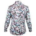 thumbnail image 3 of Rajiva Agrawal: Men's Party Camo Fashion Shirt in Superfine Cotton (Color: Printed, Size: Large), 3 of 4