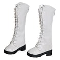 thumbnail image 4 of TISHITA Chaussures Figurines 1/3 Mode Décontractée Bottes pour Poupées 60cm Corps Blanc, 4 of 8