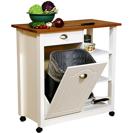 Butcher Block Basic Kitchen Cart
