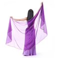 thumbnail image 1 of Bufanda de Cintura de Danza de Vientre Pañuelo de Cadera con Lentejuelas de Gasa Ligera Transpirable Accesorios para Baile Disfraces Morado Macarena bufanda de la danza del vientre, 1 of 8