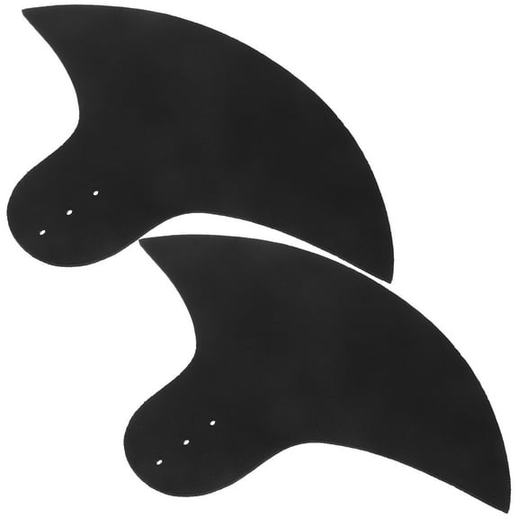 NIAIZEK 2Pcs Black Rubber Drum Cymbal Mute Pads Crash Cymbal Silent Pads for Drums