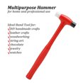 thumbnail image 3 of Mini martillo de plástico pequeño martillo de doble cara portátil suave para el hogar para adultos ANGGREK Otros, 3 of 8