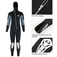 thumbnail image 3 of Premium Wetsuits for Men | Fullbody 3mm Neoprene Wetsuit with Shark Skin Chest Panel | Super Stretch Neck Cuffs Ankles for Diving Snorkeling Surfing Swimming, 3 of 6