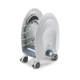thumbnail image 1 of Support de Puc Mobile de Luxe Réglable en Largeur 12w x 12d x 18h Gris, 1 of 1