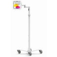 thumbnail image 2 of iPad 10th-11th (A16) Gen Space Enclosure Medical Rolling Cart Extended White, 2 of 5