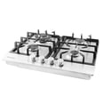 thumbnail image 3 of Gas Cooktop 24", Dual Fuel 4 Burner Gas Cooktop, Stainless Steel Gas Stove,120V, 3 of 6