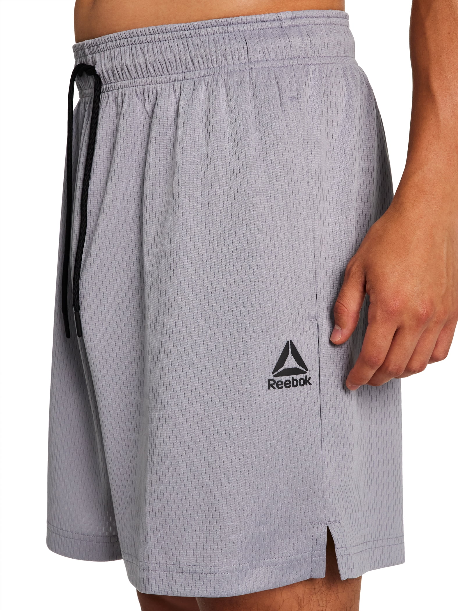 Reebok Men's & Big Men's Dash Rice Hole Mesh Gym Shorts, 7" Inseam, Sizes XS-5XL