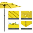 thumbnail image 4 of ACEGOSES 7.5ft Patio Outside Shade Table Umbrella for Yard, Garden, Poolside and Deck,Yellow, 4 of 9