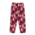 thumbnail image 5 of Goofa Cute Dog Printed Soft Pajama Pants for Women, Wide Leg Comfy Casual Lounge Yoga Pants-Medium, 5 of 9