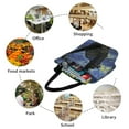 thumbnail image 6 of Bingfone Shambhala Cat In Van Gogh Impressionist Women Shoulder Tote Bags Casual Bag Ladies Shopping Handbag, 6 of 7