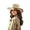 BG1, variant on Woven Hats for Women Classic Cowboy Hat Western Headwear Outdoor Riding, One Size