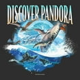 thumbnail image 2 of Men's Avatar: The Way of Water Discover Pandora Ocean Graphic Tee Charcoal Large, 2 of 5